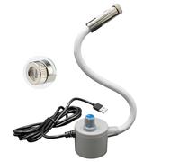 Odetina Magnetic Quilting Light for Sewing Machine, Red Crosshair Laser Guide, USB Powered 2M Cable, Adjustable Brightness, 360° Flexible Hose, Portable Sewing Attachment for Quilting & Stitching