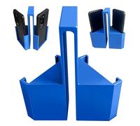 Odetina Tennis Camera Mount, Dual Perspective Secure Phone & Action Camera Holder, Practice and Training Matches -for Tennis Players & Sports Enthusiasts (blue)