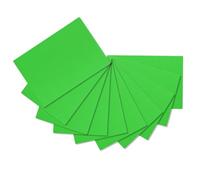 ODETOJOY 10-Piece A4 (210×297mm) Green Corrugated Cardboard Sheets | Craft & DIY Projects for Kids & Adults