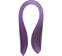 ODETOJOY 120pc Paper Quilling Strips 5mm Quilling Papers 5mm Craft Single Color Paper Strips 1/5inch (Purple)