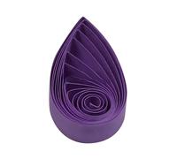 ODETOJOY 120pcs Purple Quilling Strips 3mm (1/8 Inch) | 52cm Long Craft Paper Strips for Floral Art, Seasonal Decor & DIY Gifts | Vibrant & Tear-Resistant