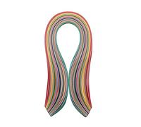 ODETOJOY 7mm Quilling Paper Strips 36 Colours 180pcs 54cm - DIY Origami Art Set for Cards, Gifts & Home Decor