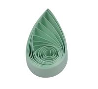 ODETOJOY Pestal Green Tone Quilling Paper Strips 5mm Paper Quilling Stripsaer Set for Crafts Single Color Origami Paper Strips 0.2inch Paper Filigree Strips (Aquamarine Green No.23)