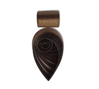 ODETOJOY Quilling Paper Metallic Paper Strips 3mm Roll for Craft Card Making Single Color Quilling Strips 1/8inch 60Pcs (Bronze Gold)