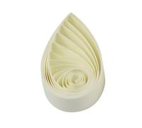 ODETOJOY Quilling Paper Strips 3mm Paper Quilling Set 120pcs Quilling Strips 1/8inch Single Color Star Origami Paper DIY Hand Crafts (Beige)