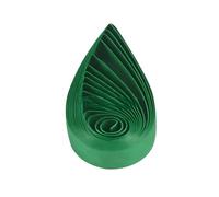 ODETOJOY Quilling Paper Strips 3mm Paper Quilling Set 120pcs Quilling Strips 1/8inch Single Color Star Origami Paper DIY Hand Crafts (Emerald)