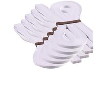 ODETOJOY Quilling Paper Strips White 5mm Quilling Strips 5mm White-Length 21.2inch-Single Color Pure White Paper Quilling Strips 120pc/Set (5)