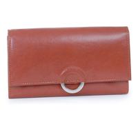 Odette Leather Purse With RFID Protection Catwalk Collection Handbags Tan Large