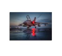 ODGYENGW Fighter Plane Poster Panavia Tornado Decorative Painting Canvas Wall Artworks Picture 12x18inch(30x45cm)