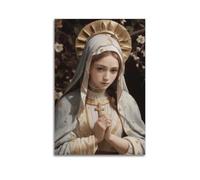 ODGYENGW The Great Virgin Mary Religious Poster 14 Decorative Painting Canvas Wall Artworks Picture 20x30inch(50x75cm)