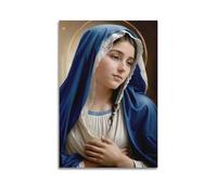 ODGYENGW The Great Virgin Mary Religious Poster 15 Decorative Painting Canvas Wall Artworks Picture 24x36inch(60x90cm)