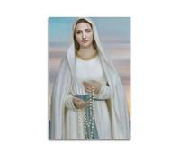 ODGYENGW The Great Virgin Mary Religious Poster 7 Decorative Painting Canvas Wall Artworks Picture 24x36inch(60x90cm)