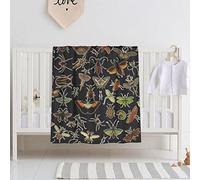 ODHHGDF Bugs Flannel Blanket Animal Fleece Throw Cozy Soft Lightweight Novelty Blankets for Bed Couch Travel Decor Gifts All-Seasons Non-Shedding 40"x30"