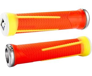ODI AG1 MTB Lock On Grips 135mm - Orange/Yellow