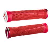 Odi AG1 MTB Lock On Grips - Red / Red - 135 mm