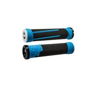 Odi AG2 V2.1 MTB Lock On Grips - Black / Blue - 135 mm
