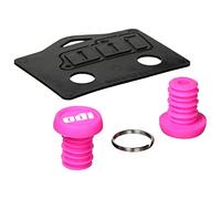 ODI BMX 2 Colour Push In Plugs - Pink