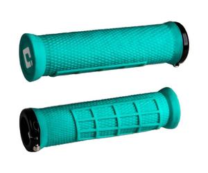 ODI Elite Flow MTB Lock On Bicycle Cycle Bike Grips Spearmint - Pair - 130 MM