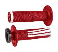 ODI Emig Pro V2 Lock-on Grips Full Diamond, red