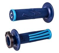 ODI Emig Pro V2 Lock-on Grips Full Diamond, red