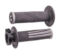 ODI Emig Pro V2 Lock-on Grips Full Diamond, red