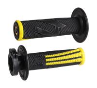ODI Emig Pro V2 Lock-on Grips Full Diamond, red
