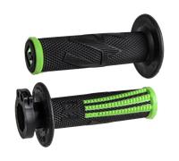 ODI Emig Pro V2 Lock-on Grips Full Diamond, red