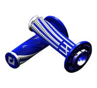 ODI Emig Pro V2 Lock-on Grips Full Diamond, red