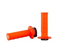 ODI Half Waffle Lock-on Grips Orange Orange