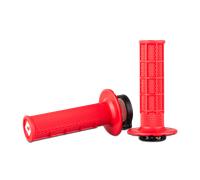 ODI Half Waffle Lock-on Grips Red Red