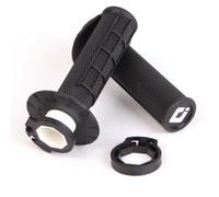 ODI Half Waffle MX Lock-On Grip Set Black