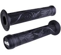 ODI Hucker Grips - Black Flange MTB Bike Commuter
