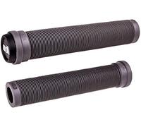 Odi Longneck SLX Flangeless BMX/Scooter Grips - Dark Grey, 160mm Pair/No Flange Scoot Bike Ride Cycling Cycle Handlebar Sport Part Lock On Rubber Hand Comfort Handle Bar End Plug Long Neck Set