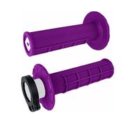 ODI MX V2 Lock-On 1/2 Waffle Grips Purple