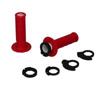 ODI MX V2 Lock-On 1/2 Waffle Grips Red