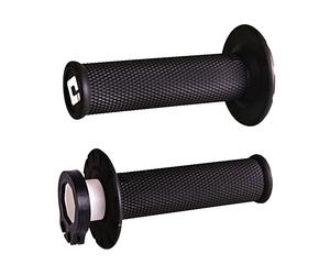 ODI MX V2 Lock-On Grip No Waffle Black For Motion Pro Throttle Vortex 2000-2025