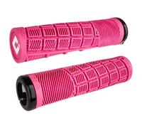ODi Reflex MTB Lock On Grips in Pink - 135mm one size