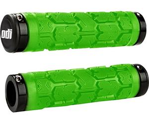 ODI Rogue MTB Lock On Grips 130mm - Green/Black, D30RGLG-B