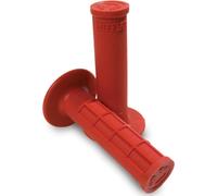 ODI Ruffian Half-Waffle Grips Red