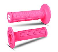 ODI Ruffian Half Waffle MX Grips Pink Pink