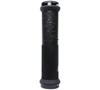 Odi Sensus DisIsDaBoss Lock-On Bonus MTN S-Disboss L-Clamp Grip, Black/Black, 143mm