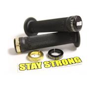 ODI Stay Strong BMX Lock On Grips Black
