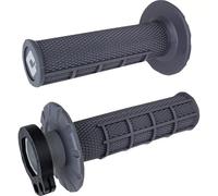 ODI V2 Lock-On 1/2 Waffle Grips - Graphite Motorcycle Street Bike Dirt bike