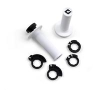 ODI V2 Lock-On without Waffle Grips - White Motorcycle Street Bike Dirt H36NWSW