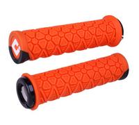 ODI Vanquish v2.1 Handlebar Grips in Orange Mountain Bike MTB Ebike Emtb