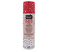 Odif Definitive Transparent Glue for 303 Spray Paper - Spray adhesive for Craft, Scrapbooking, & Card Making - Multi-Surface Paper Glue for Wood, Canvas, & More - Residue-Free Spray Adhesive 250ml