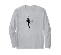 Odile Swan Lake Ballet Ballerina Pointe Dance Dancer Graphic Long Sleeve T-Shirt