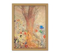 Odilon Redon The Buddha Large Framed Art Print Poster Wall Decor 18x24