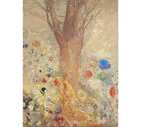 Odilon Redon The Buddha Large Wall Art Print Canvas Premium Poster Mural