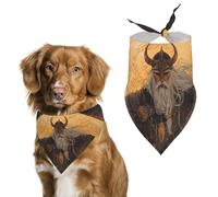 Odin Nordic Bandanas for Dogs Triangle Pet Bibs Washable Dog/Cat Scarf Pets Accessories